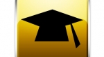 Graduation cap symbol Graduation cap symbol