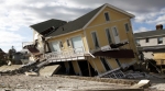 Hurricane Sandy destroyed house Hurricane Sandy destroyed house