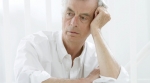 Older man looking worried Older man looking worried