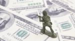army man on top of dollars army man on top of dollars