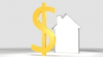 Dollar sign and house Dollar sign and house