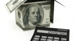 hundred dollar bill house and calculator hundred dollar bill house and calculator