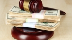 hundreds of dollars under a gavel hundreds of dollars under a gavel