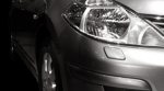 Nisaan car front Nissan car front