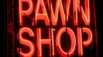 Pawn shop sign in glowing neon Pawn shop sign in glowing neon