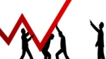 Group holding upward arrow Group holding upward arrow