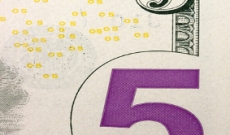 five dollar bill closeup five dollar bill closeup