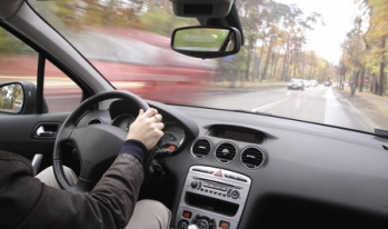 Driver blurry road Driver blurry road