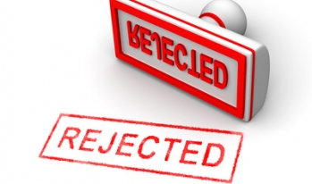 Rejected stamp Rejected stamp