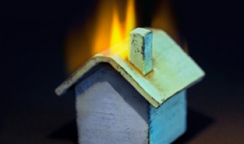 Burning house Burning house