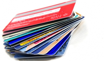 Stack of credit cards Stack of credit cards