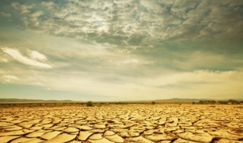 Dry and cracked desert ground Dry and cracked desert ground