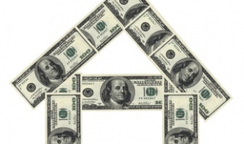 house frame of dollar bills house frame of dollar bills