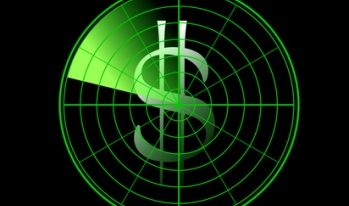 Radar detecting a dollar sign Radar detecting a dollar sign