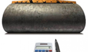 Calculator about to be rolled over Calculator about to be rolled over
