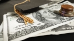 graduation cap on money graduation cap on money