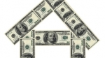 house frame of dollar bills house frame of dollar bills