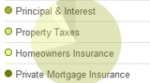 Sample results from a mortgage calculation Sample results from a mortgage calculation