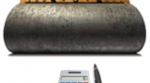 Calculator about to be rolled over Calculator about to be rolled over