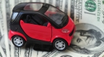 smart car on hundred dollar bills smart car on hundred dollar bills