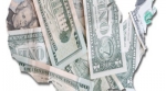 Map of United States Covered in Money Map of United States Covered in Money