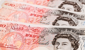 Stack of British Pounds Stack of British Pounds