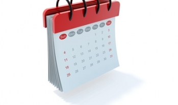 Calendar Calendar standing upright