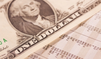 Dollar bill and reports Dollar bill and reports