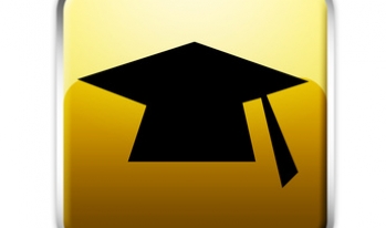 Graduation cap symbol Graduation cap symbol