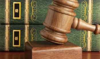 Gavel and law books Gavel and law books