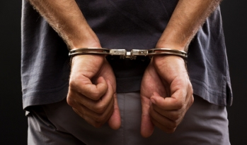 Handcuffed person Handcuffed person
