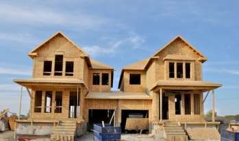 Home under construction Home under construction