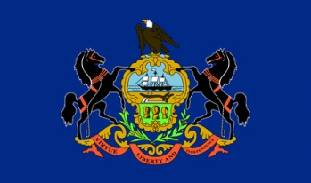 Pennsylvania state flag Pennsylvania state flag