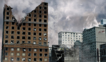 businesses in a city destroyed by a natural disaster businesses in a city destroyed by a natural disaster