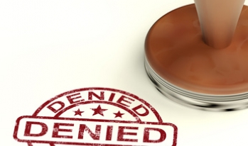 Denied stamp Denied stamp