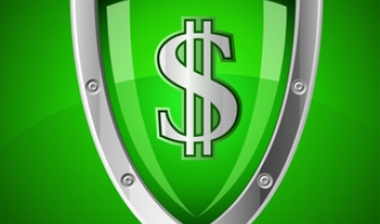 a green money shield a green money shield