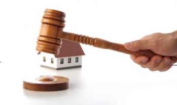 house behind a gavel house behind a gavel