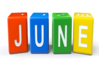 June letter blocks June letter blocks