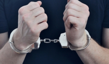Man in handcuffs Man in handcuffs
