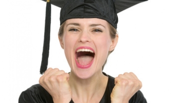 Singing graduate Singing graduate