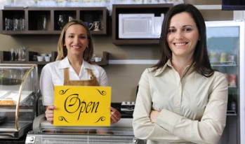 small business owners smiling small business owners smiling